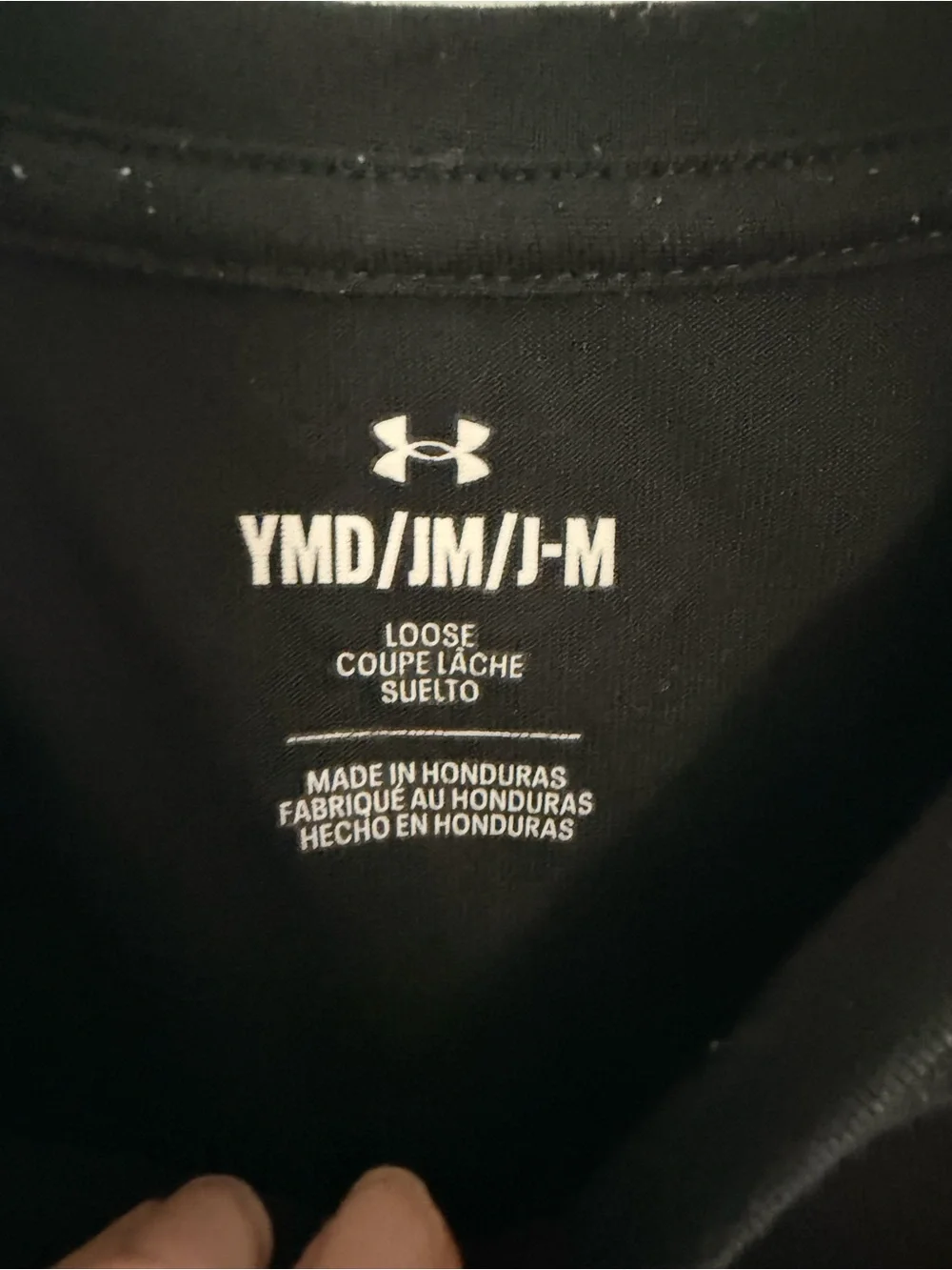 Under Armour Boys Black 